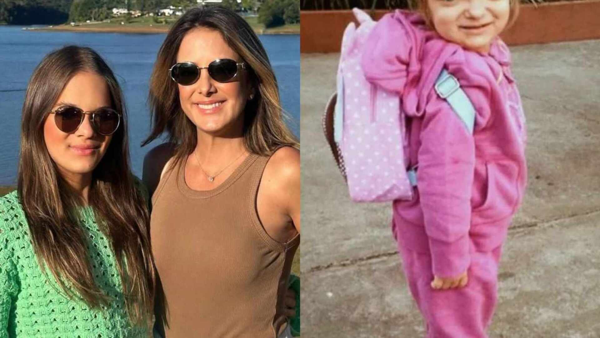 Ticiane Pinheiro relembra foto do 1º dia de aula de Rafaella Justus