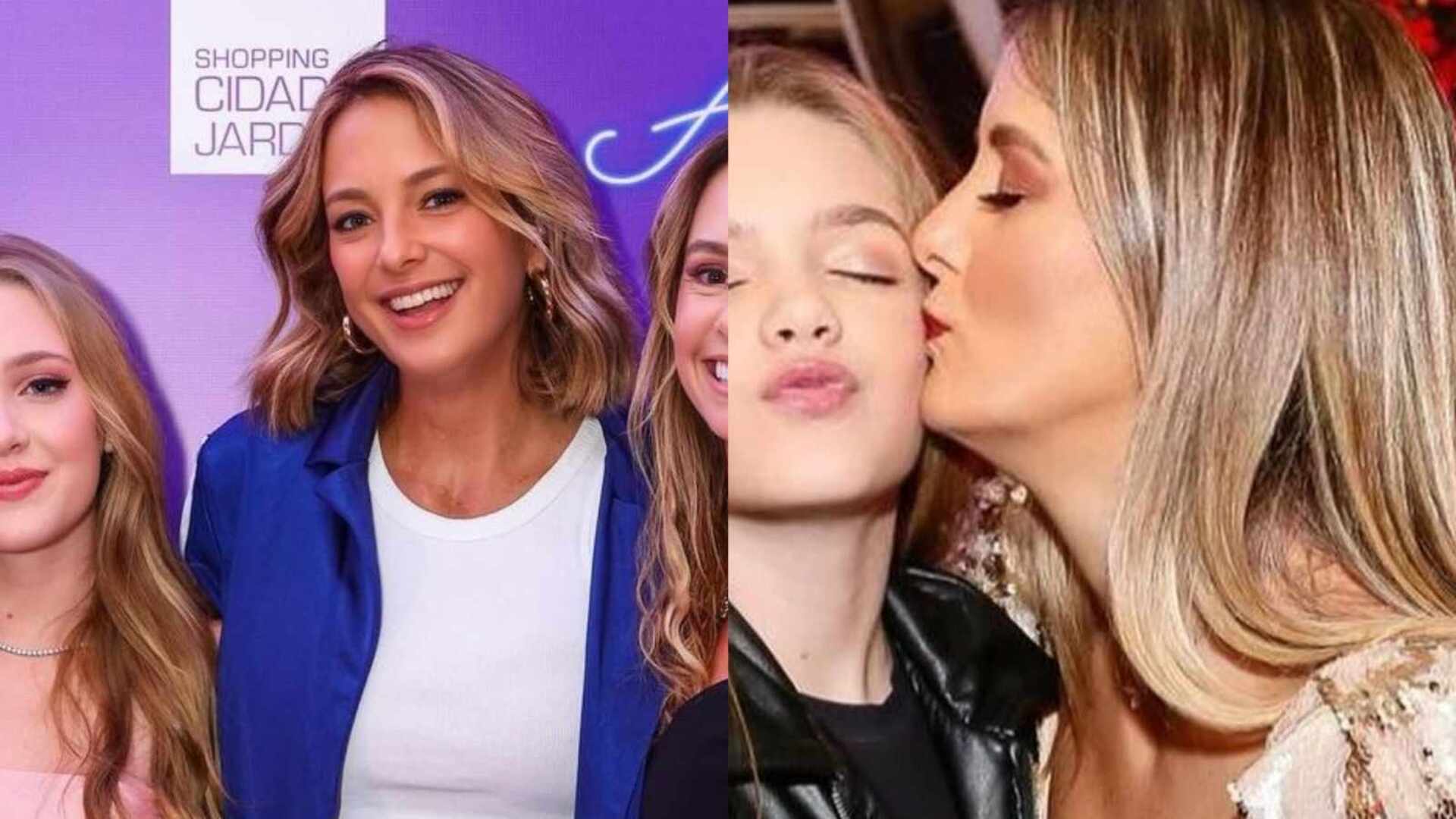 Ticiane Pinheiro se declara para sua afilhada e beleza da jovem impressiona