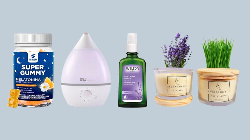 Travesseiro, creme, vela aromática e mais: 11 itens para garantir uma boa noite de sono