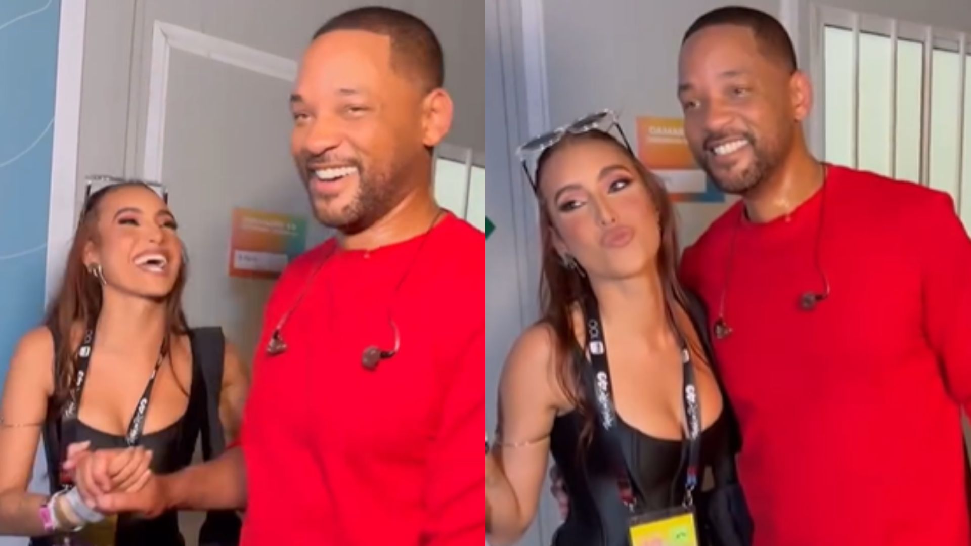 Vanessa Lopes movimenta a web com vídeo ao lado de Will Smith