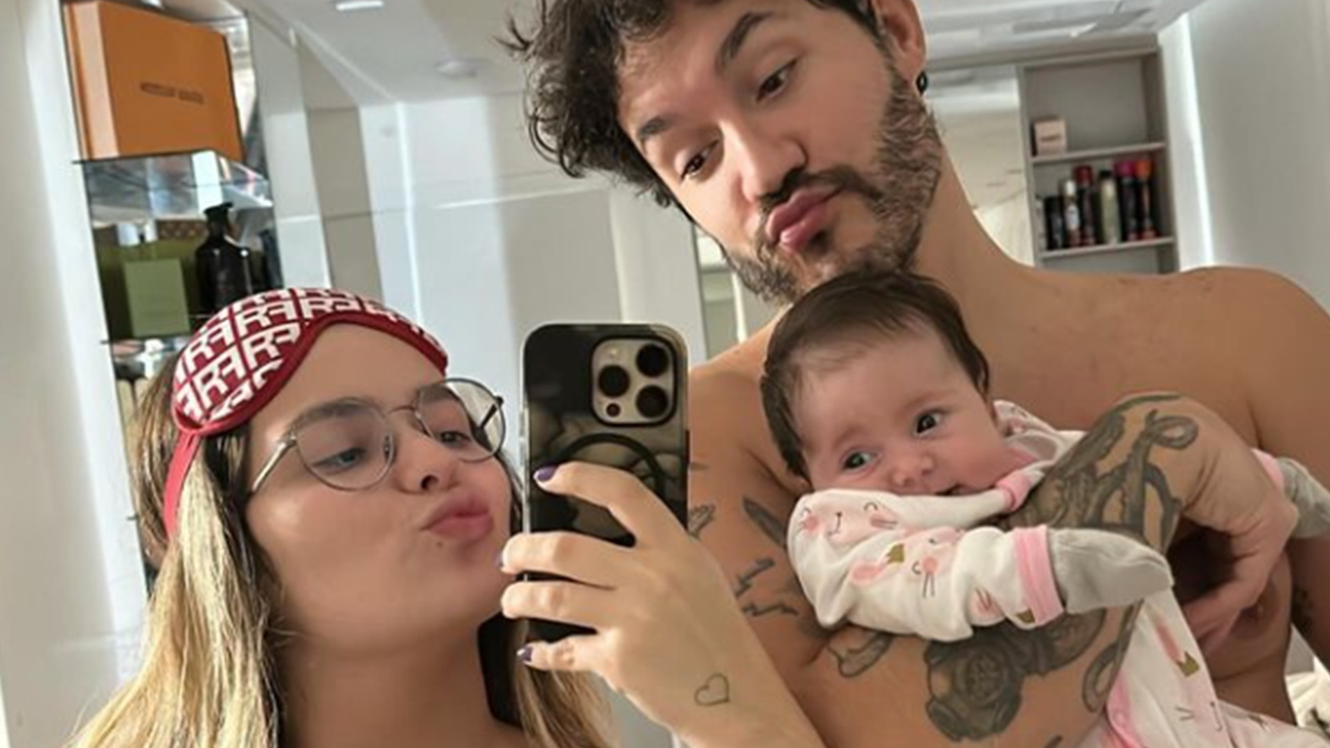 Viih Tube surpreende ao resgatar foto antiga com Lua: “Achei que era o Ravi”