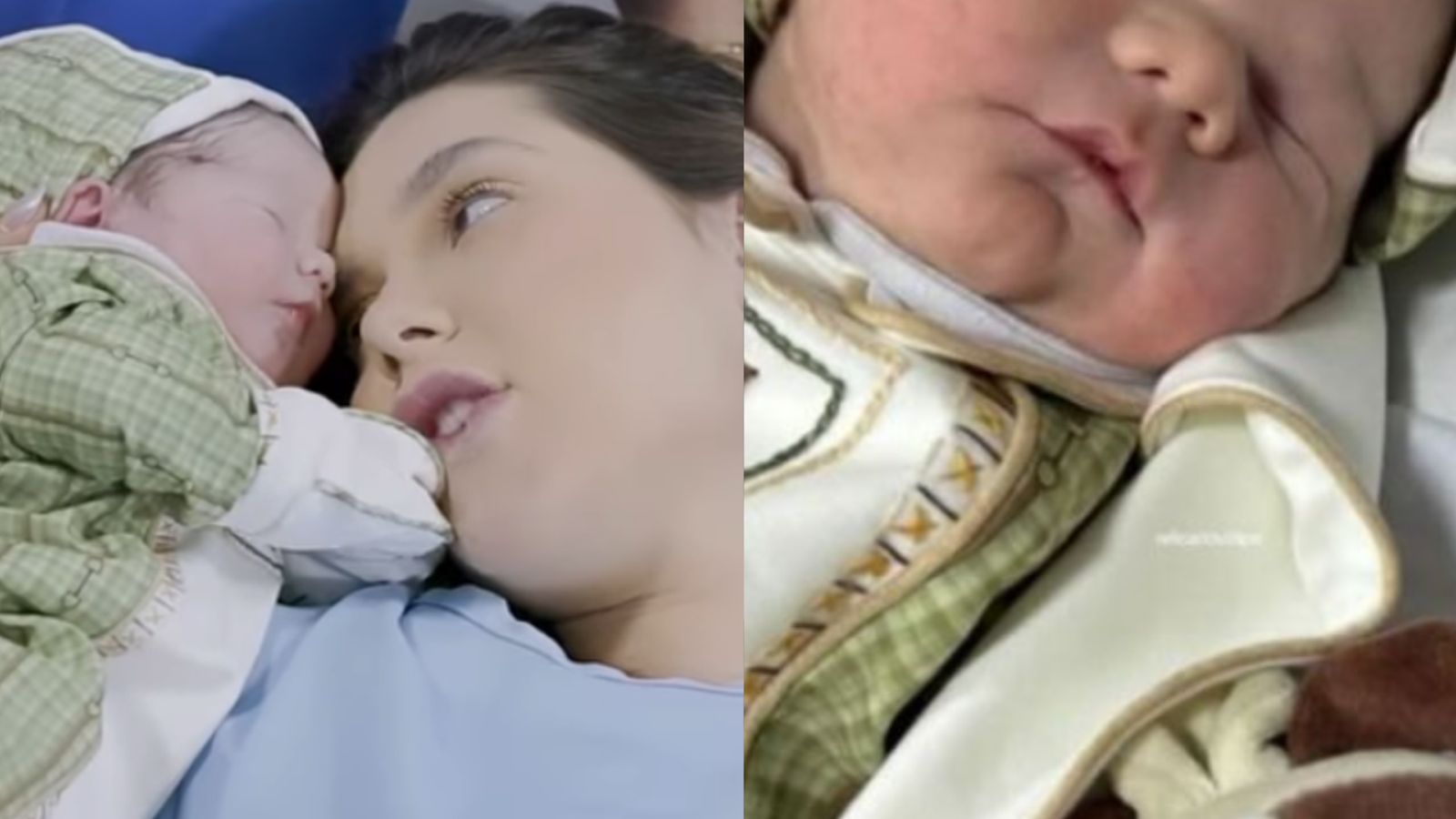 Virginia compara rostinhos dos filhos após a chegada de José Leonardo: ‘Iguais’