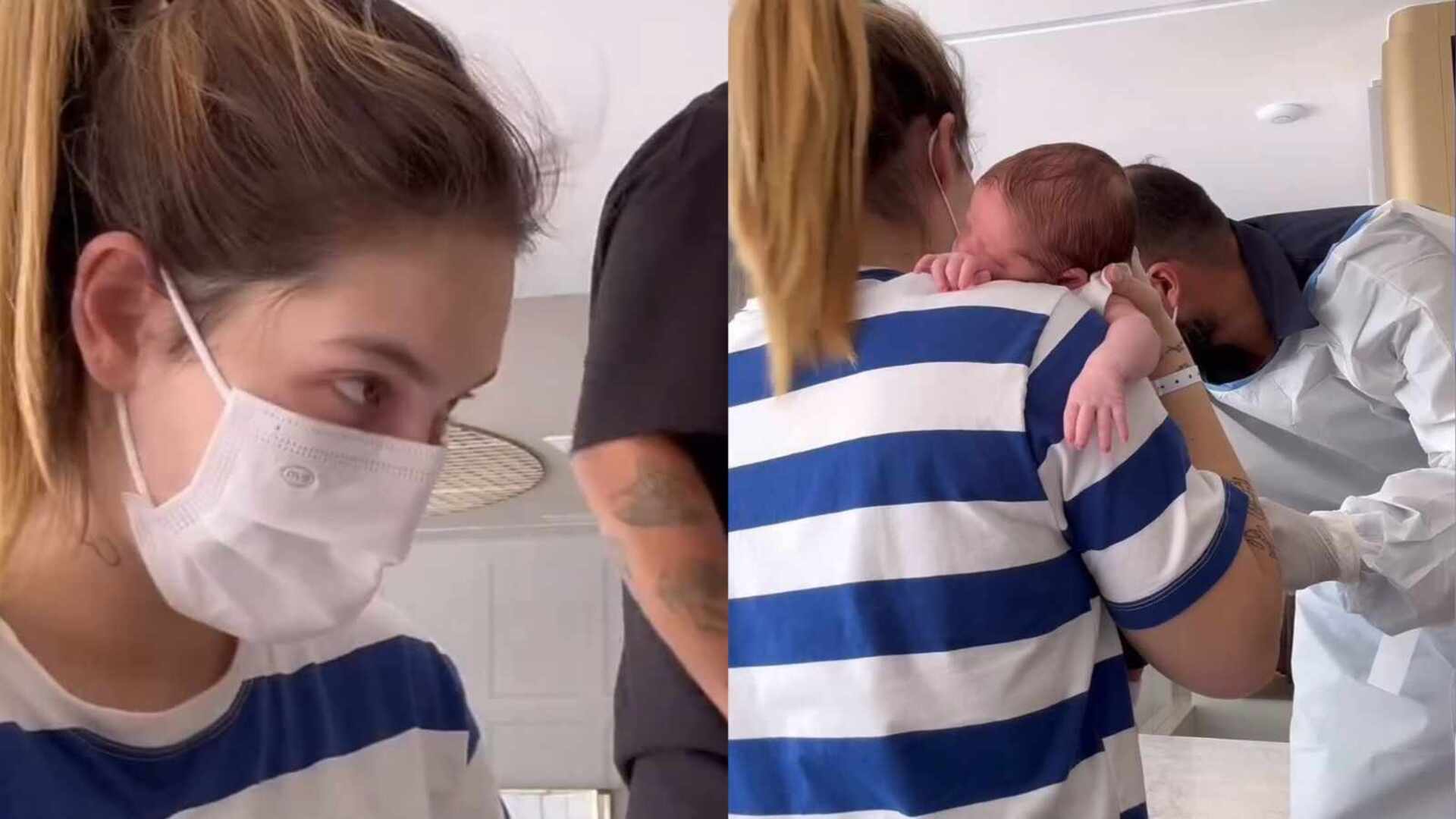 Virginia fica chocada ao fazer descoberta durante teste do pezinho do filho