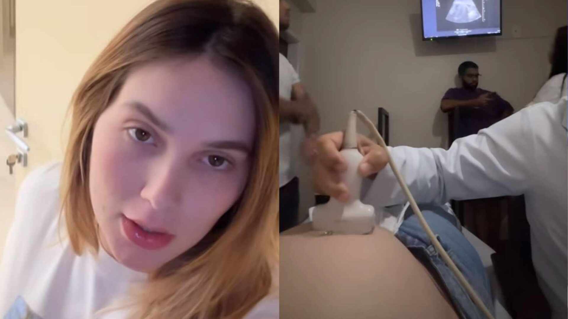 Virginia Fonseca faz ultrassom para ver José Leonardo: ‘Vem’