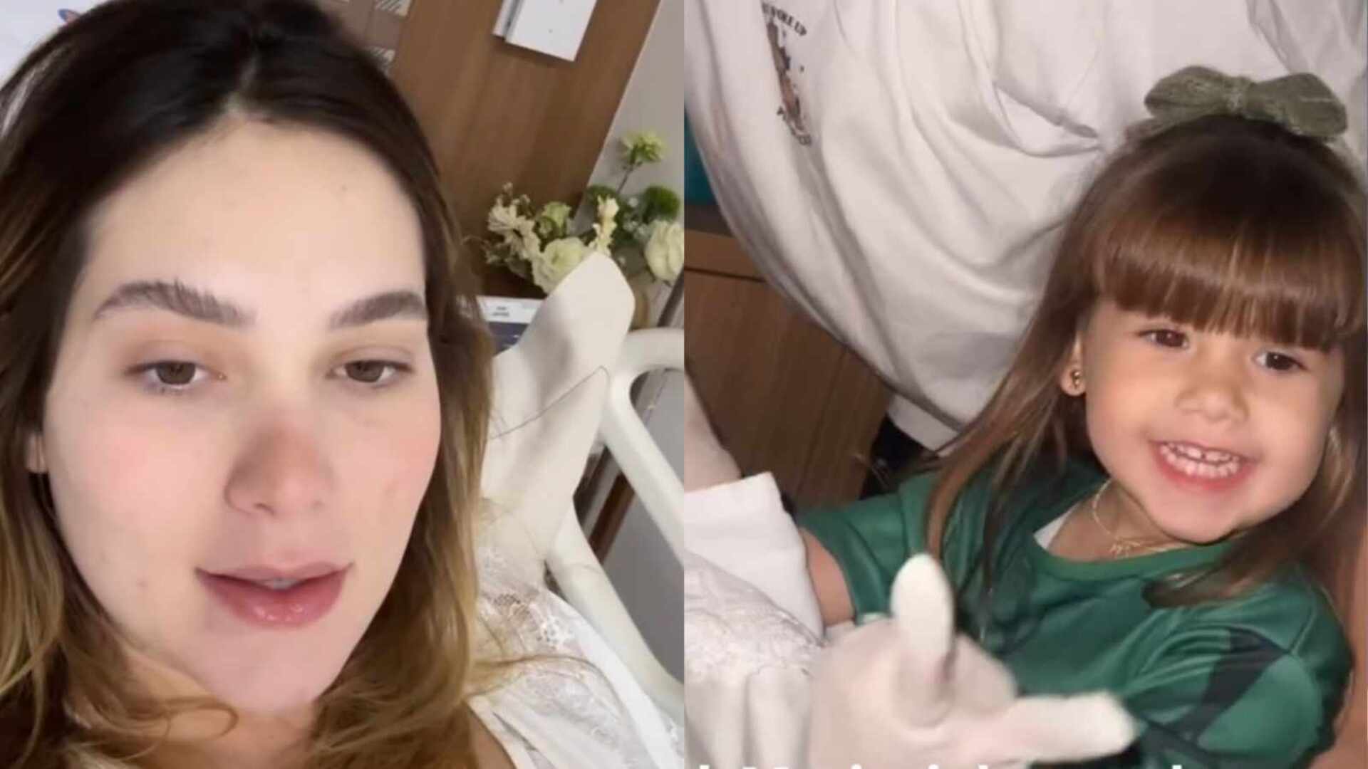 Filhas de Virginia ficam agitadas após conhecerem José Leonardo