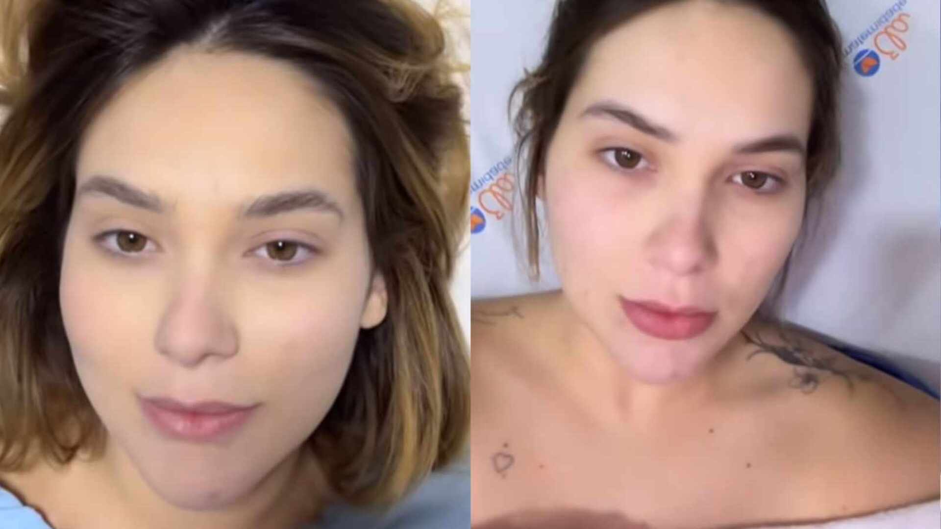 Virginia Fonseca quase desmaia horas após o parto: ‘Levantar’
