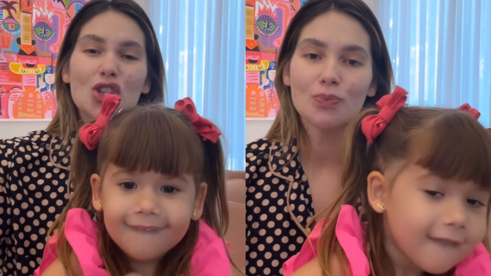 Virginia Fonseca revela orgulho de atitude da filha mais velha: ‘Muito fofinha’