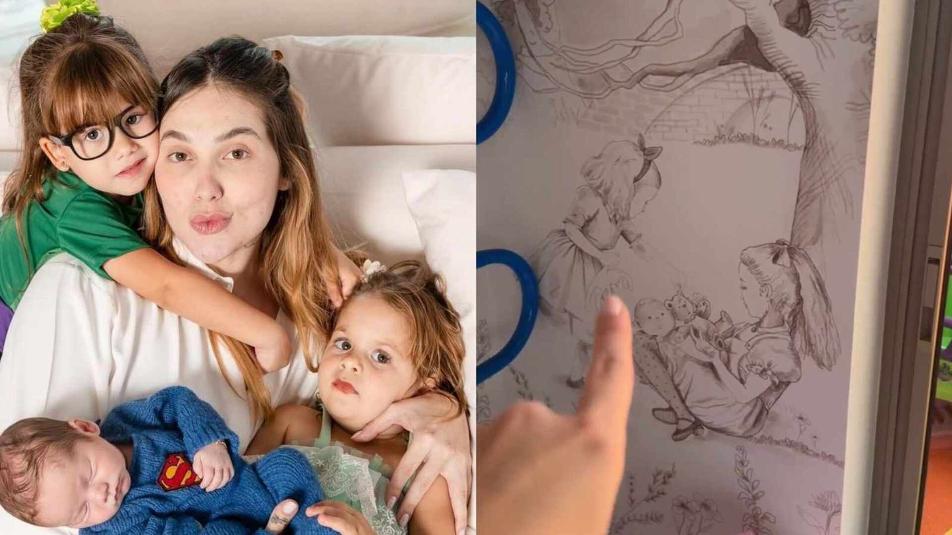 Virginia revela detalhe comovente da brinquedoteca dos filhos; veja
