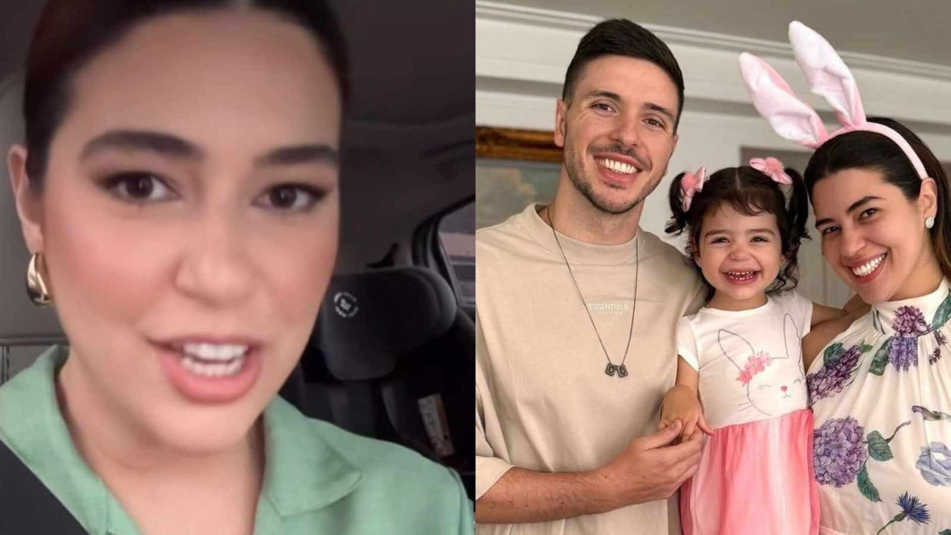 Vivian Amorim anuncia fim de relacionamento com o pai de sua filha