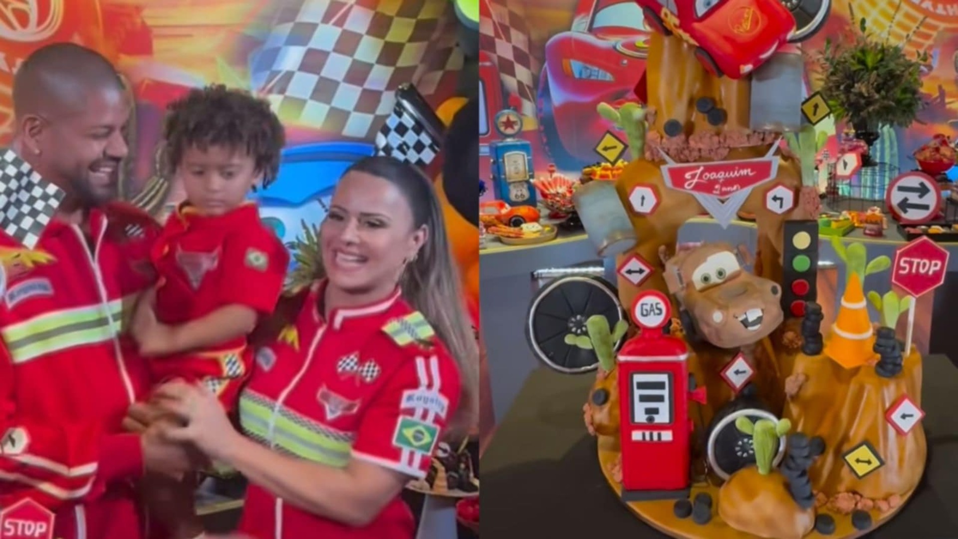 Viviane Araujo impressiona com bolo, doces e mais da festa do filho; veja