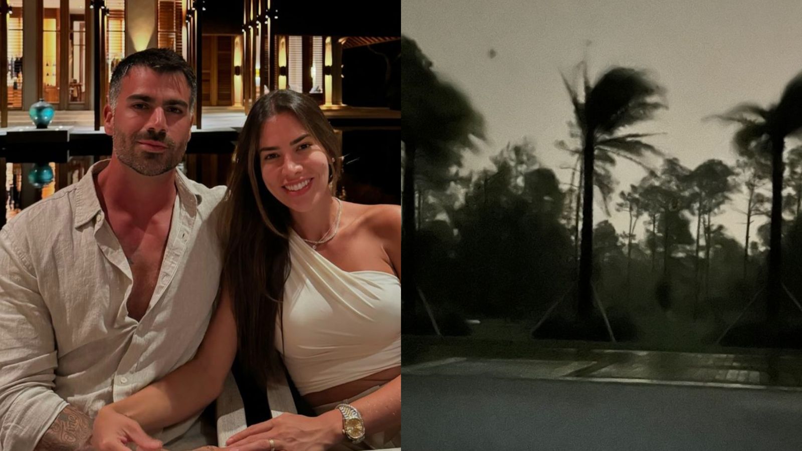 Adriana Sant’Anna mostra destruição em sua mansão após furacão na Flórida