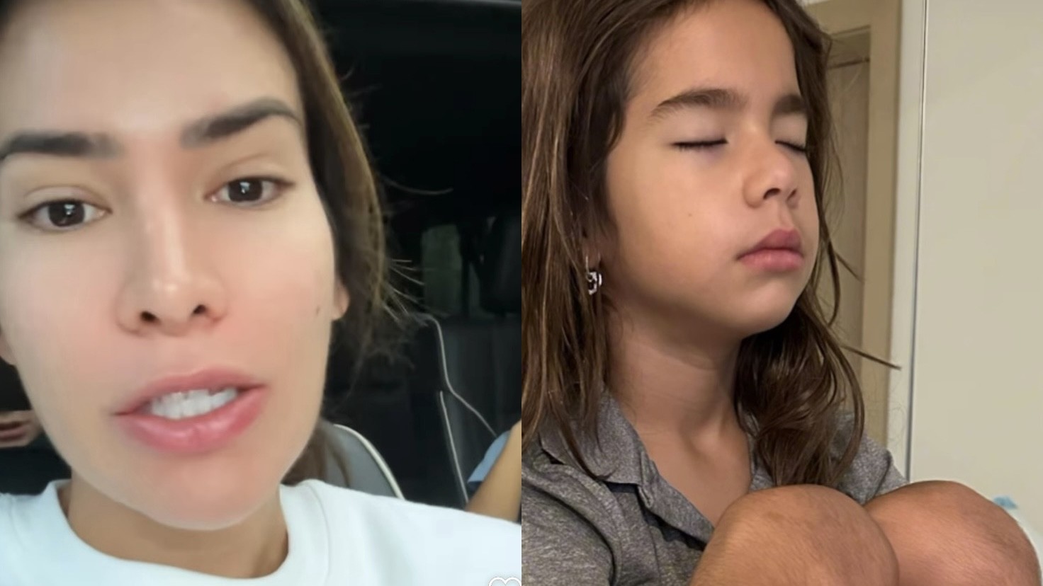 Adriana Sant’Anna recorda traumas de infância após filha ser questionada por aparência