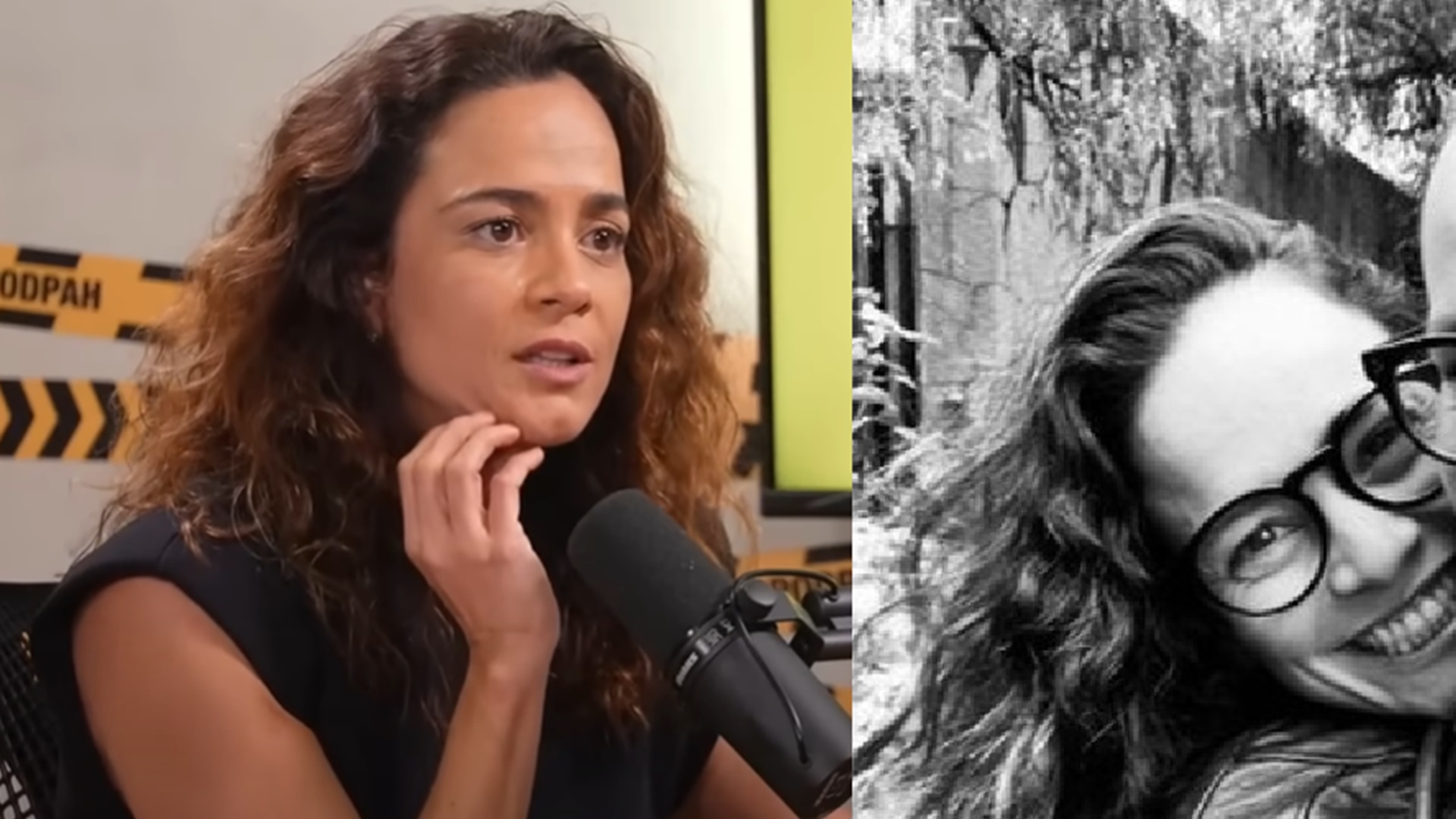 Discreta, Alice Braga surge abraçada com a namorada em nova foto