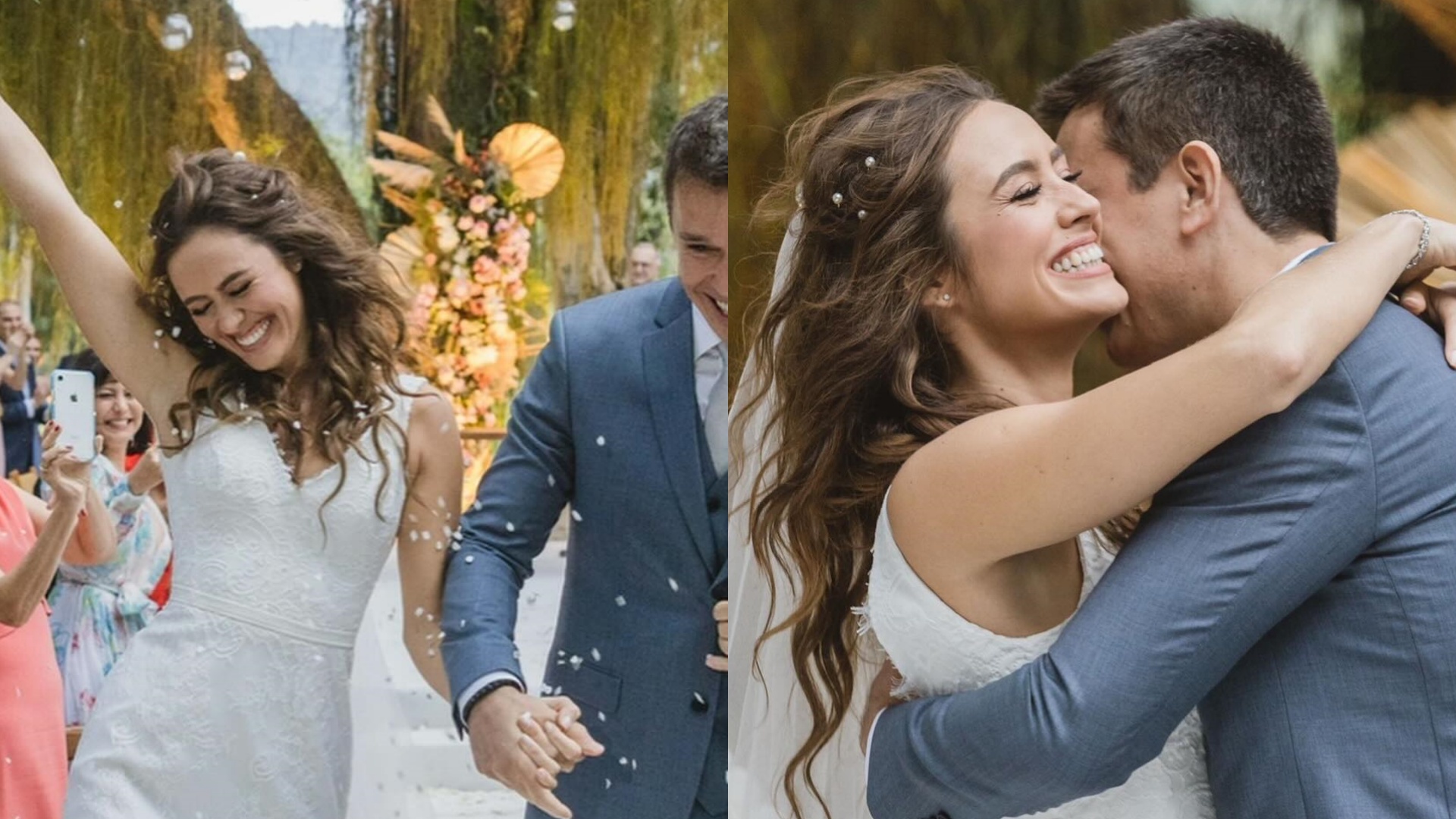 Amanda Richter encanta ao recordar fotos de seu casamento: ‘Saudade desse dia’