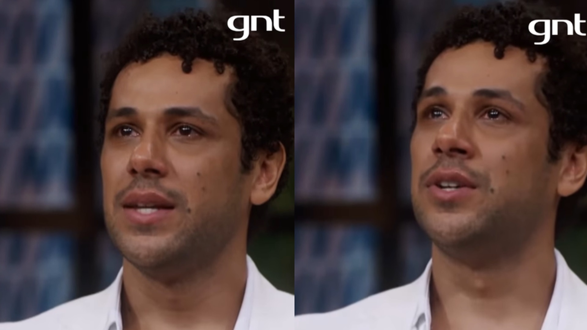 Amaury Lorenzo chora ao lembrar que já passou fome: ‘Muita dificuldade’