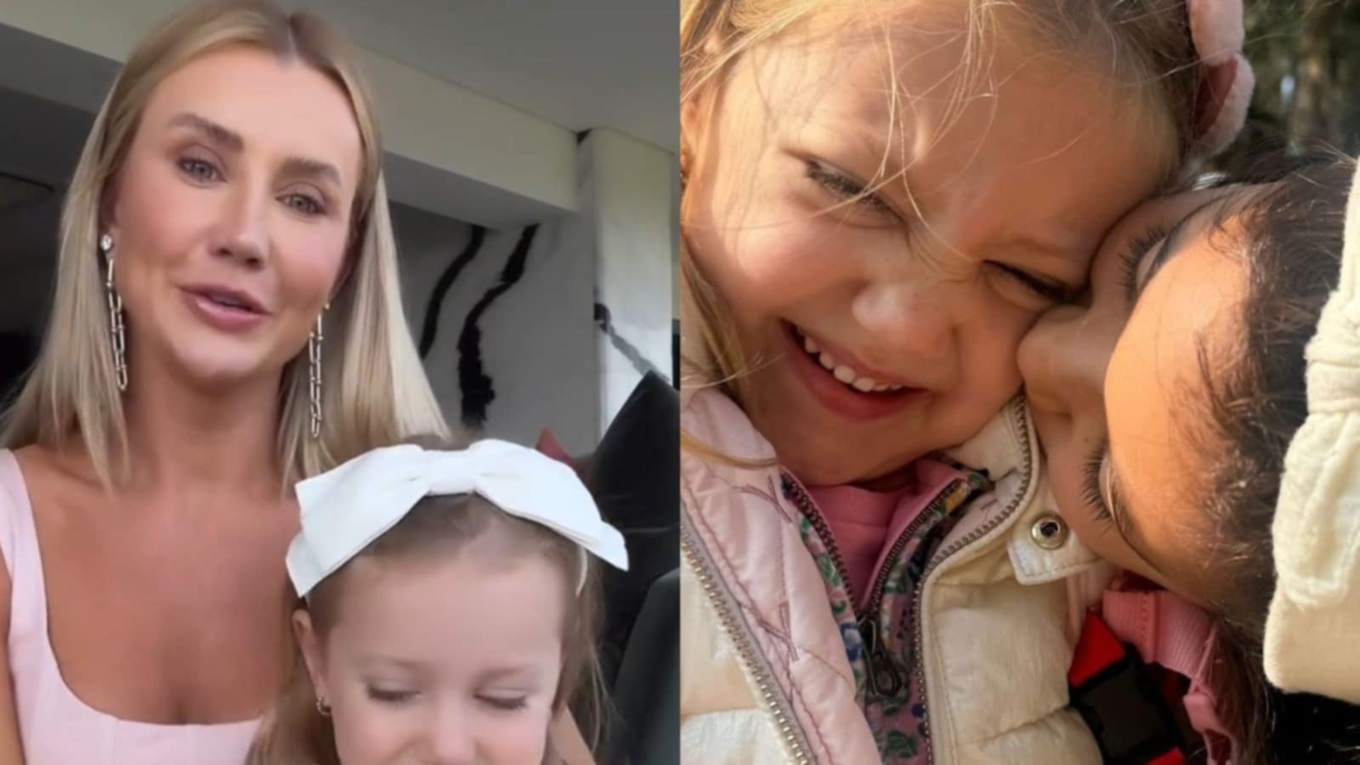 Ana Paula Siebert mostra reação da filha de Ticiane Pinheiro ao ver Vicky Justus