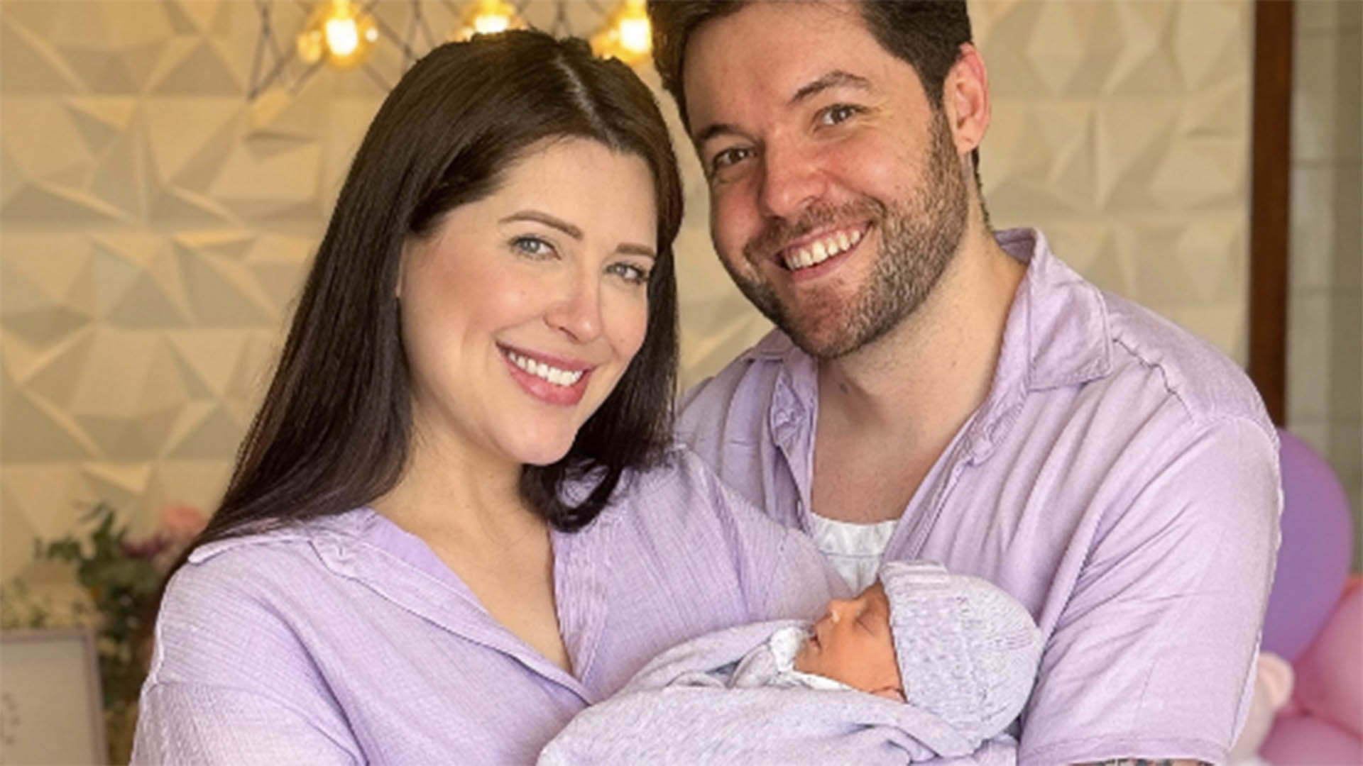 Filha dos ex-BBBs Andressa Ganacin e Nasser recebe alta da UTI Neonatal
