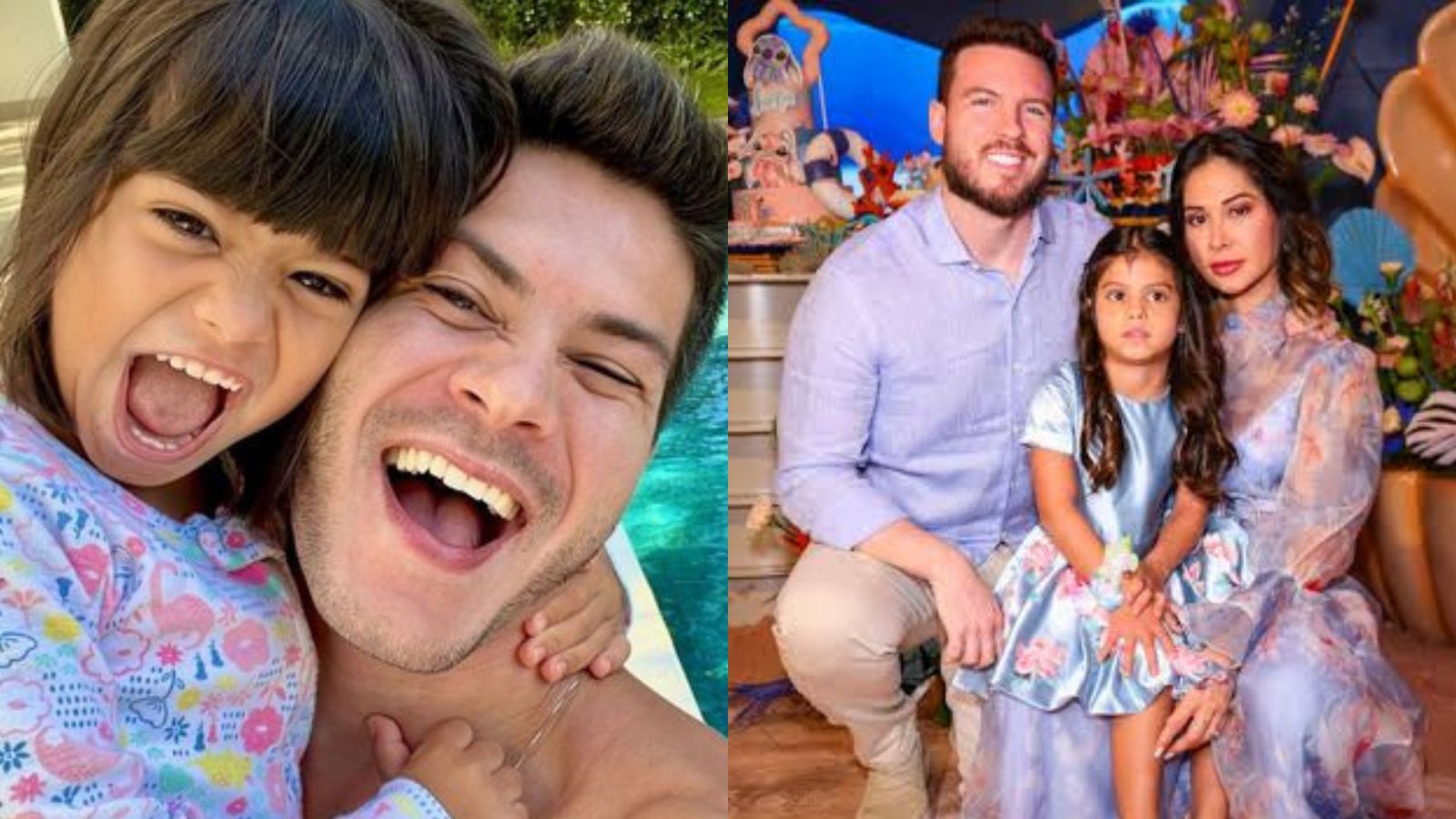 Arthur Aguiar chama atenção por ausência na festa da filha organizada por Maíra Cardi