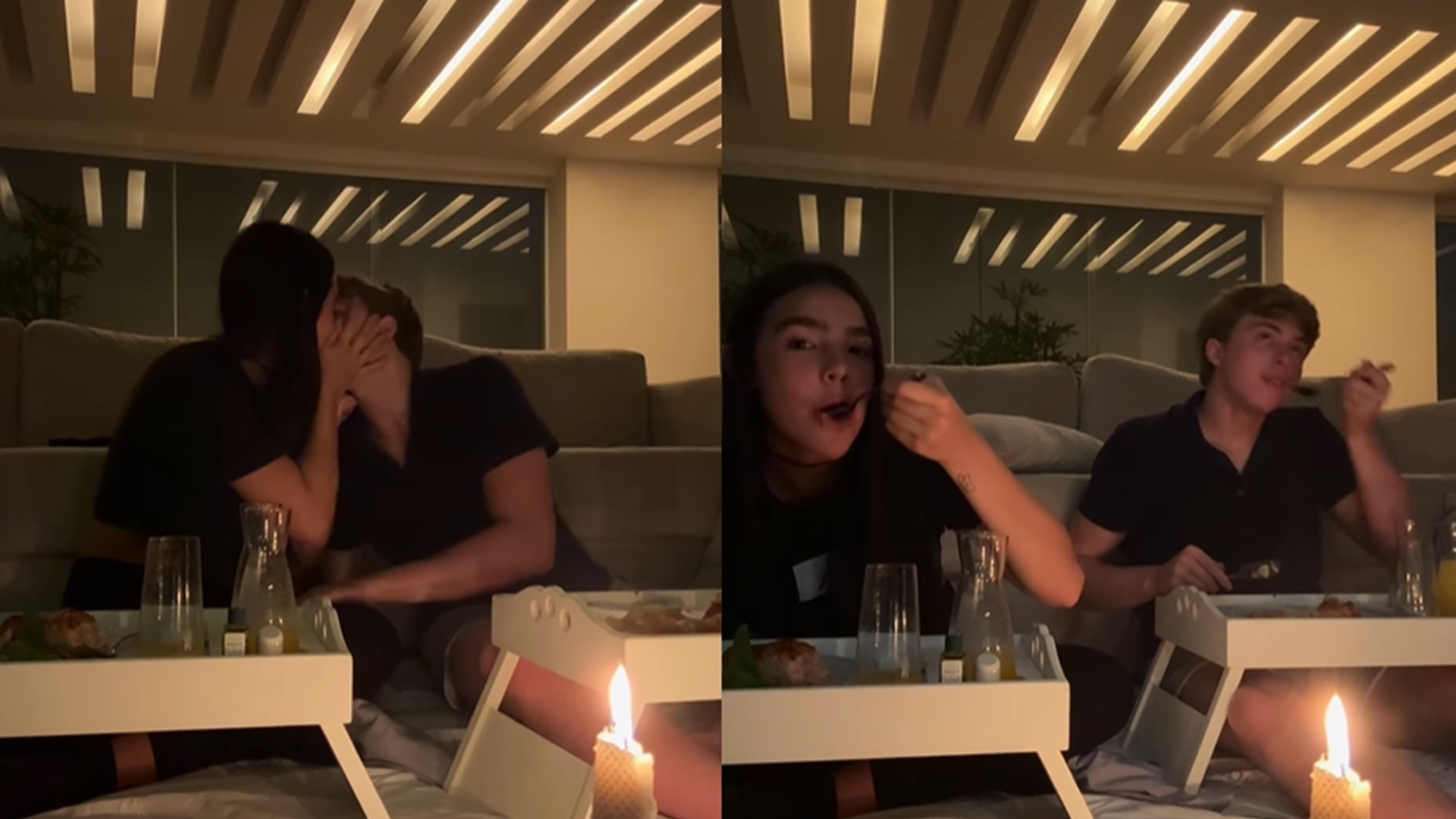 Filho de Angélica e Luciano Huck curte noite romântica ao lado da namorada
