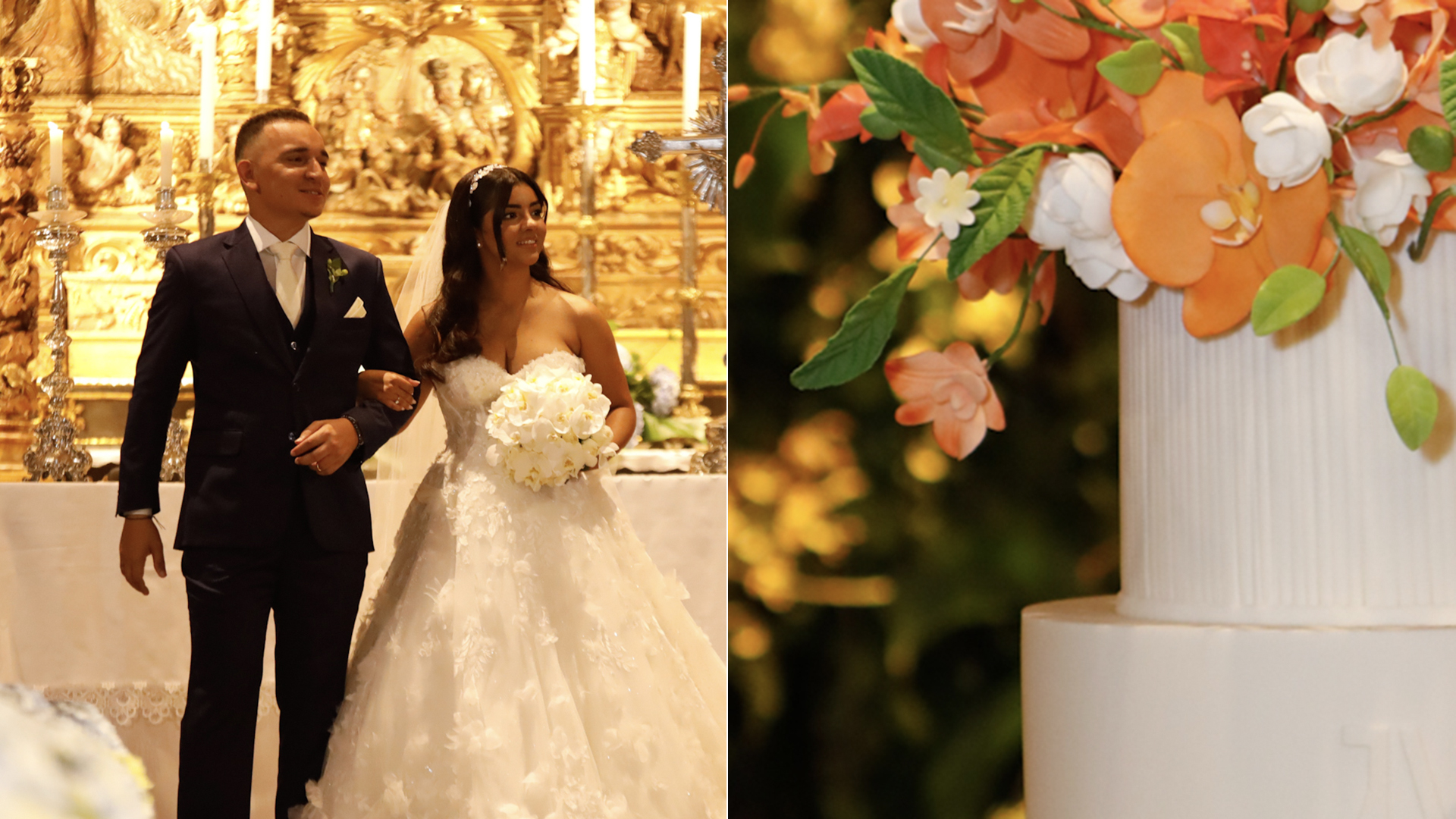 Bolo de casamento de João Gomes e Ary Mirelle chama a atenção. Veja a foto