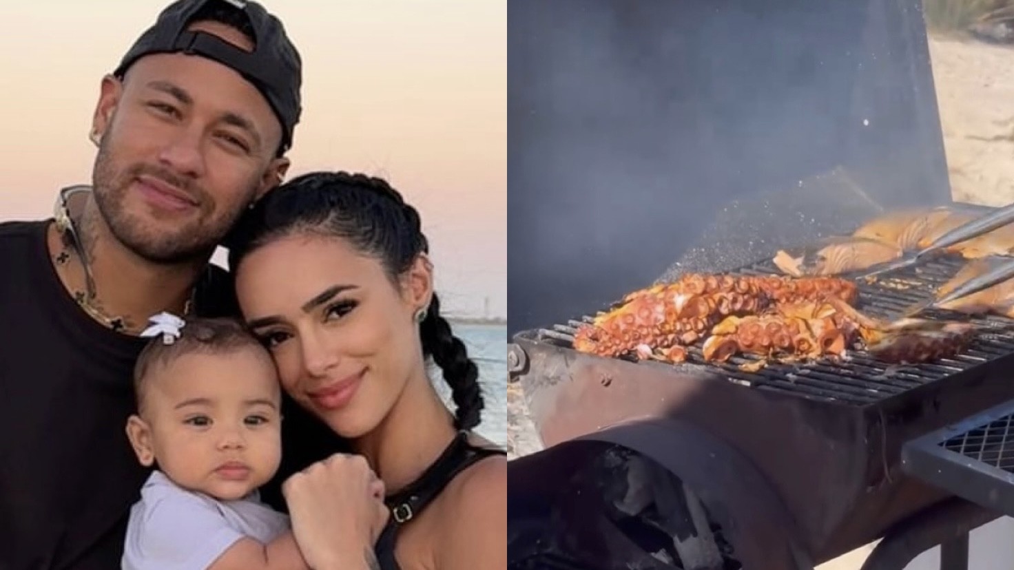 Bruna Biancardi mostra churrasco em resort de luxo na Arábia Saudita