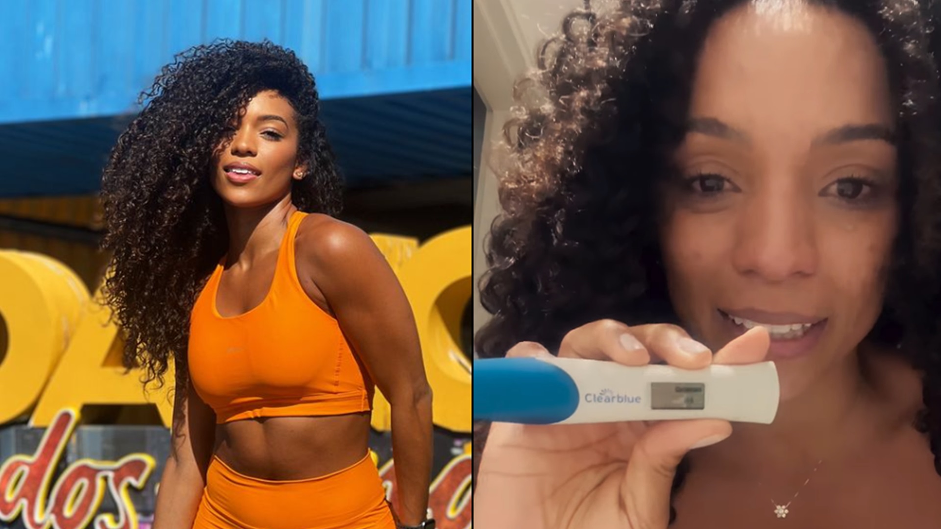 Camila Lobo, professora do Dança dos Famosos, anuncia primeira gravidez