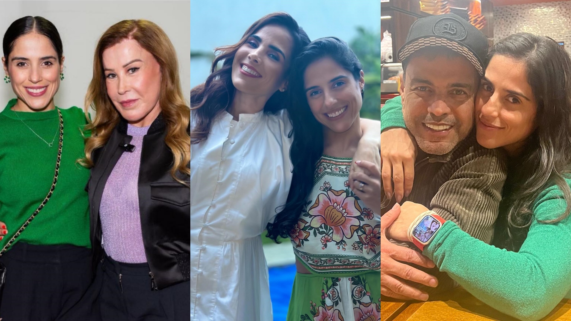 Camilla Camargo ganha homenagens dos pais e da irmã em seu aniversário