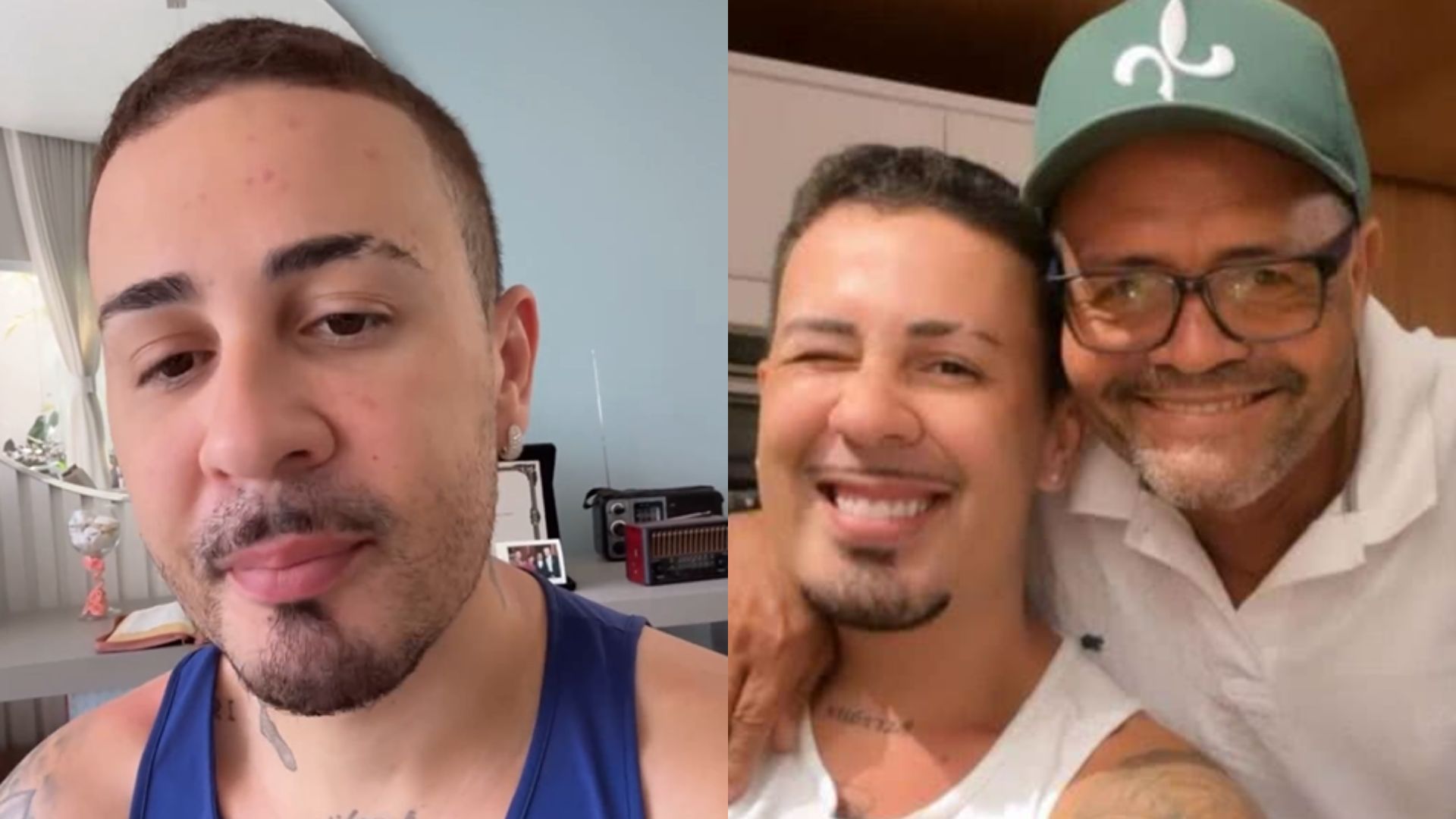 Carlinhos Maia explica receio do pai em meio ao tratamento contra o câncer: “Continuarei”