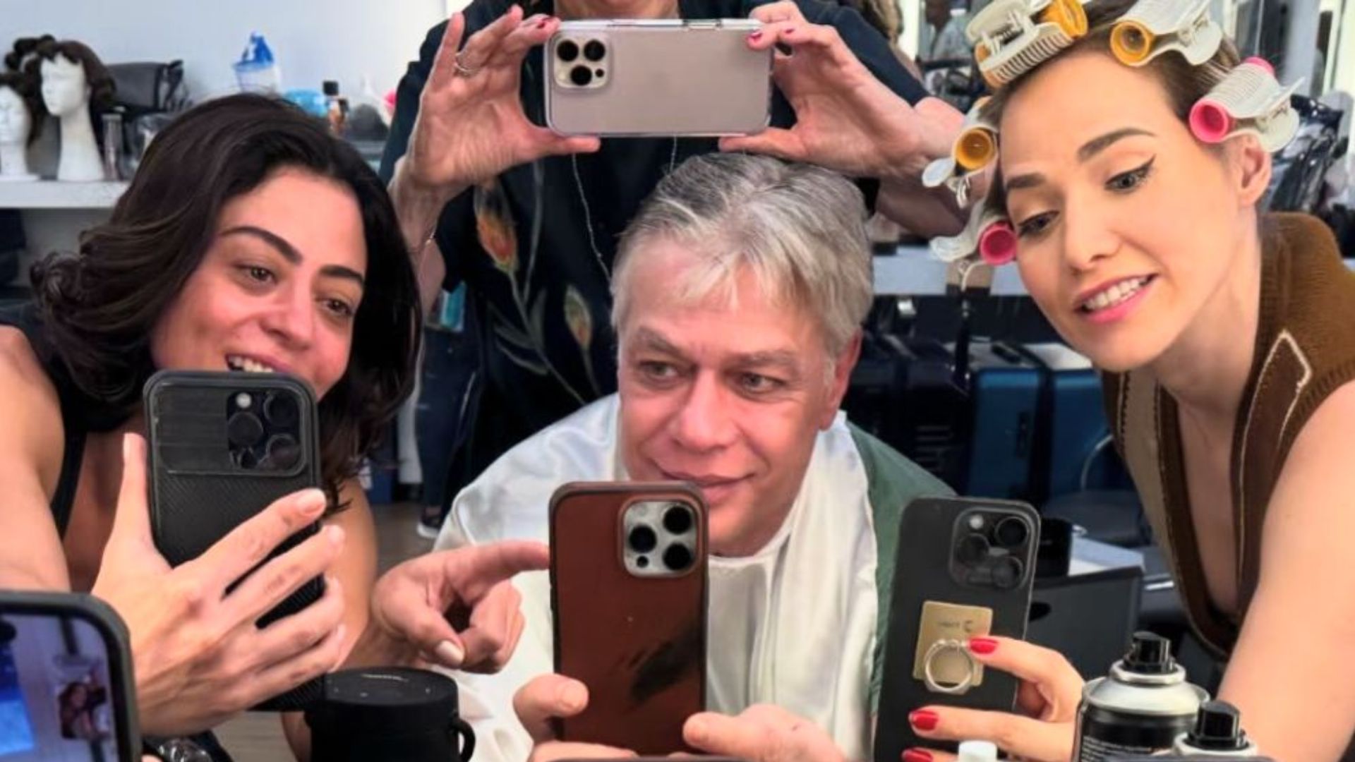 Lilia Cabral emociona ao exibir ‘encontro’ de atores com os filhos nos bastidores