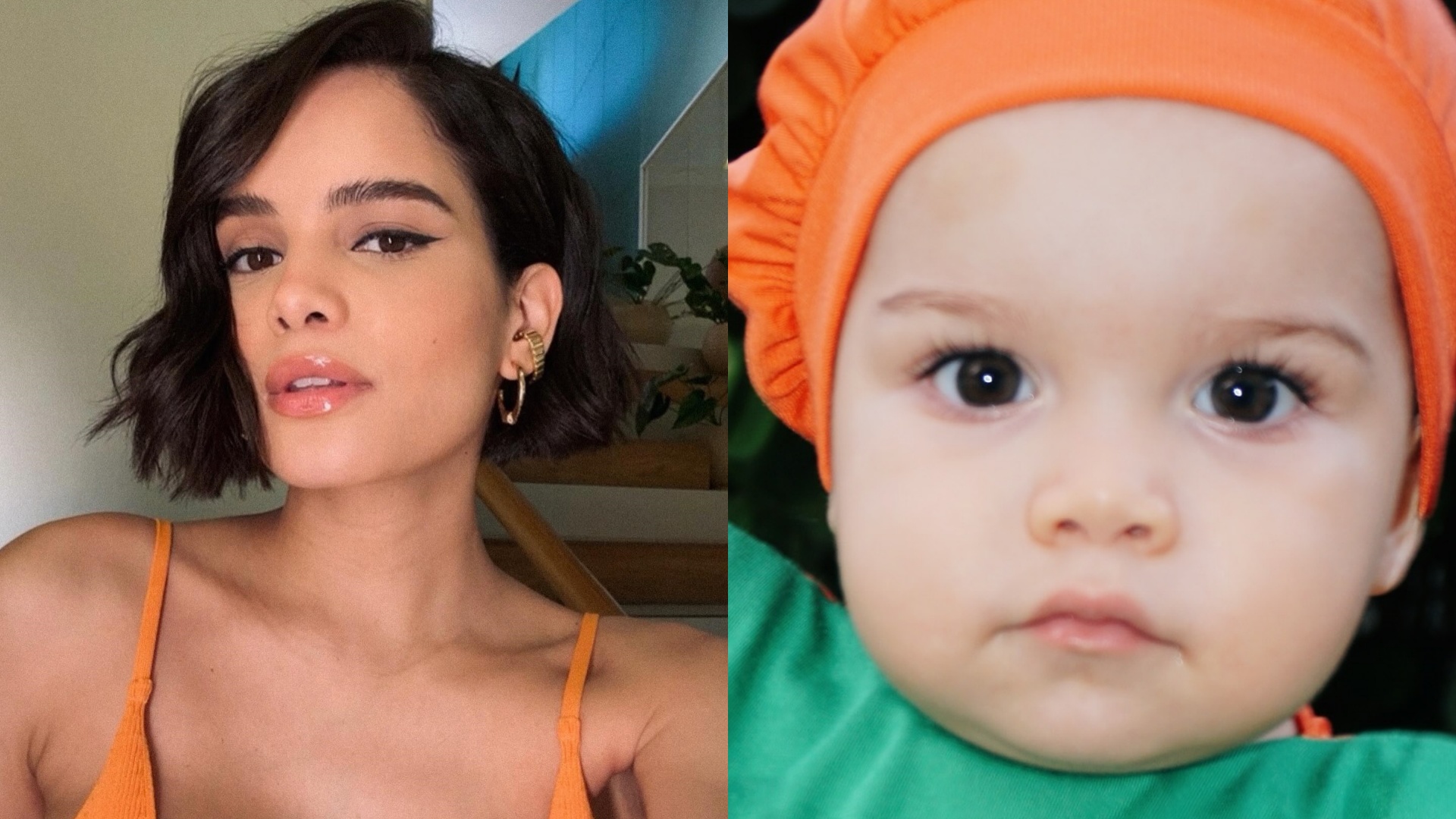 Carol Macedo explode o fofurômetro ao mostrar o filho fantasiado de abóbora