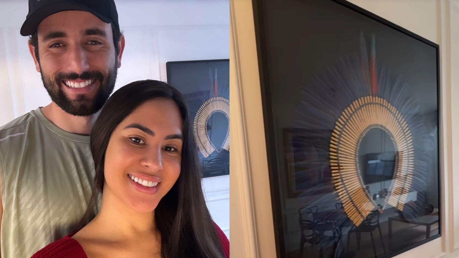 Ex-BBB Isabelle mostra detalhes de apartamento com Matteus: ‘Nosso lugar’