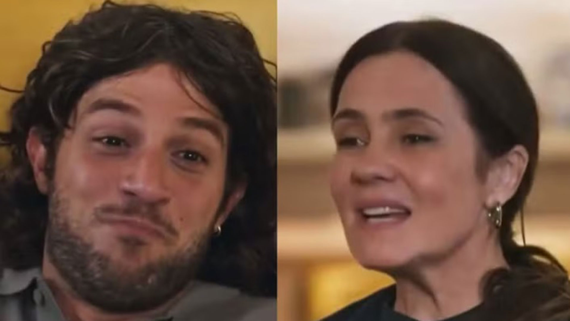 Chay Suede e Adriana Esteves fazem referência à Amor de Mãe em Mania de Você