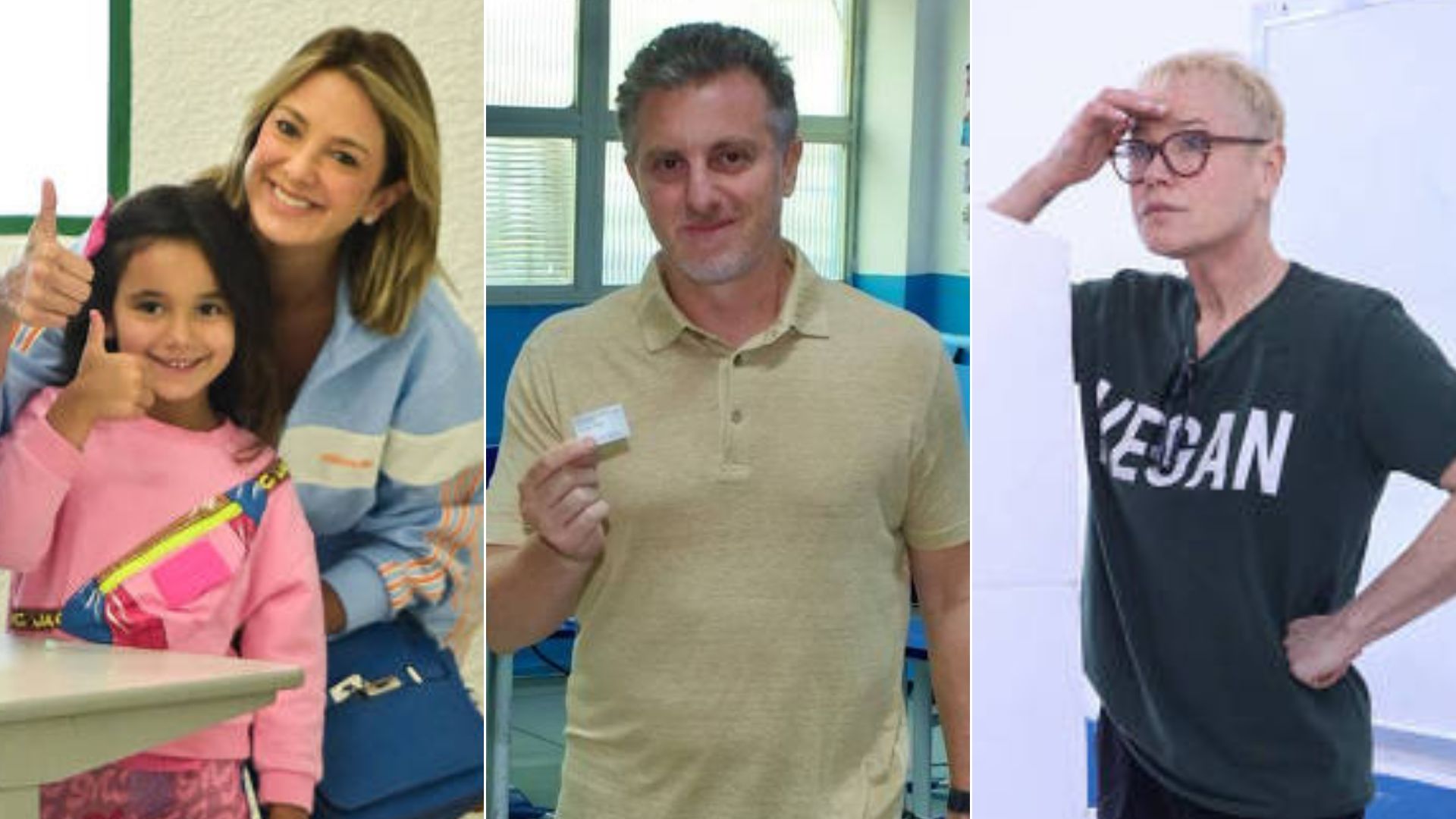 Qual o melhor look dos famosos nas eleições 2024? Vote e escolha!