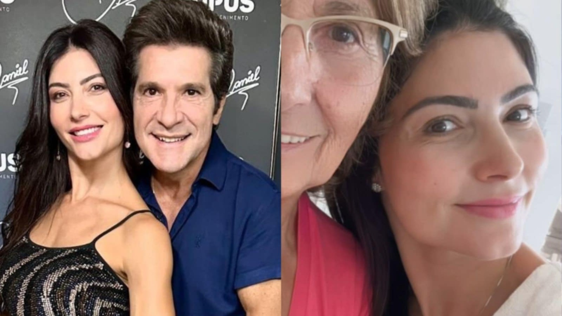 Esposa do cantor Daniel posta foto rara com a mãe e se declara: ‘Saúde’