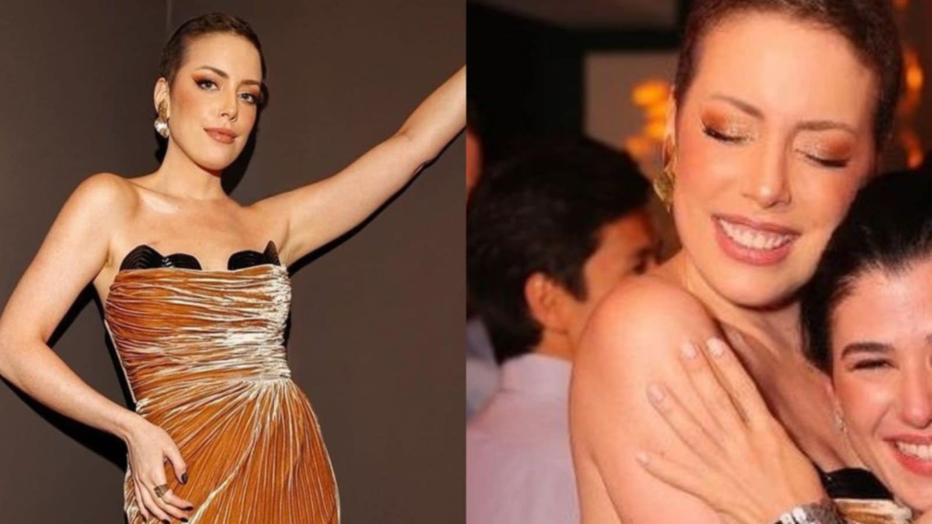 Fabiana Justus mostra filha discreta de Silvio Santos em sua festa