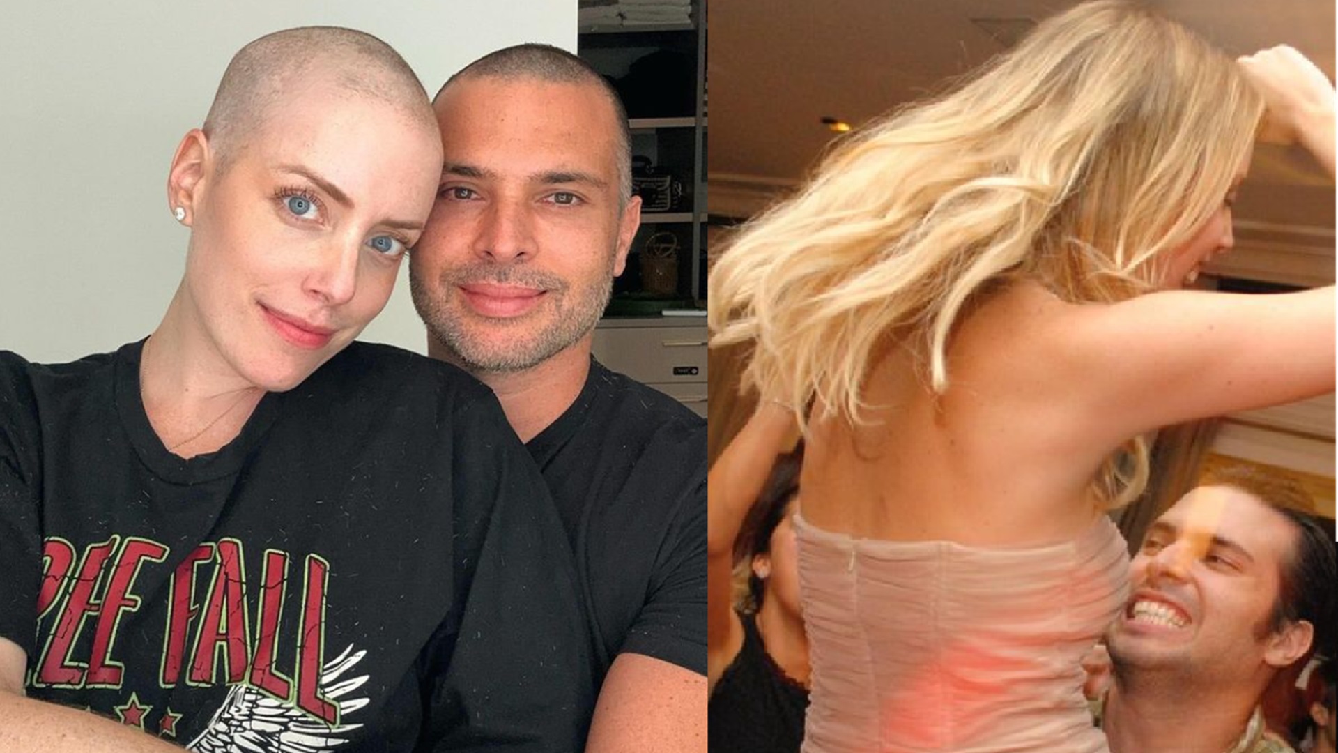 Fabiana Justus resgata fotos com o marido ao celebrar 21 anos de união