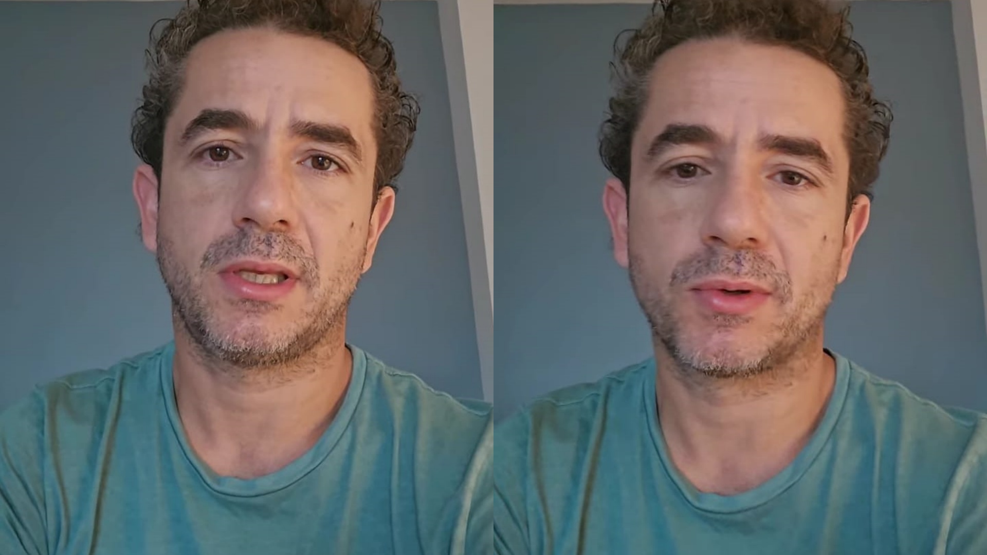 De férias com a família, Felipe Andreoli revela medidas para enfrentar furacão