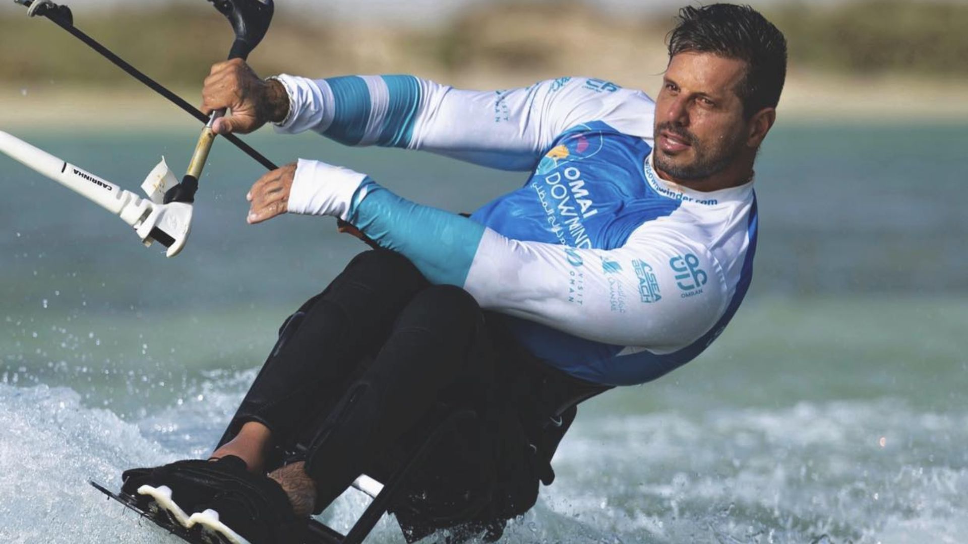 Fernando Fernandes revela como foi praticar kitesurfe em Omã