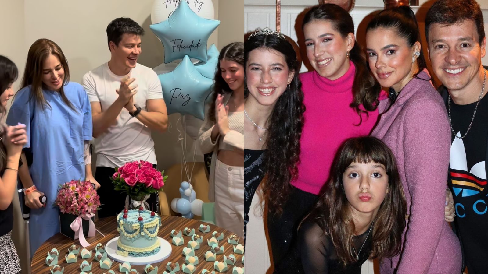 Filha de Rodrigo Faro e Vera Viel não compareceu à festa no hospital; saiba o motivo