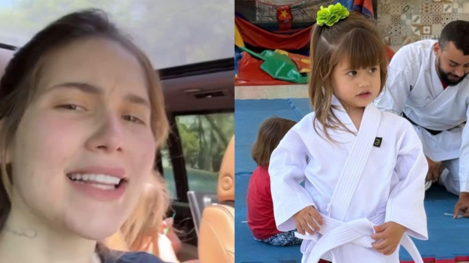 Filhas de Virginia causam em primeira aula de karatê: ‘É loucura’