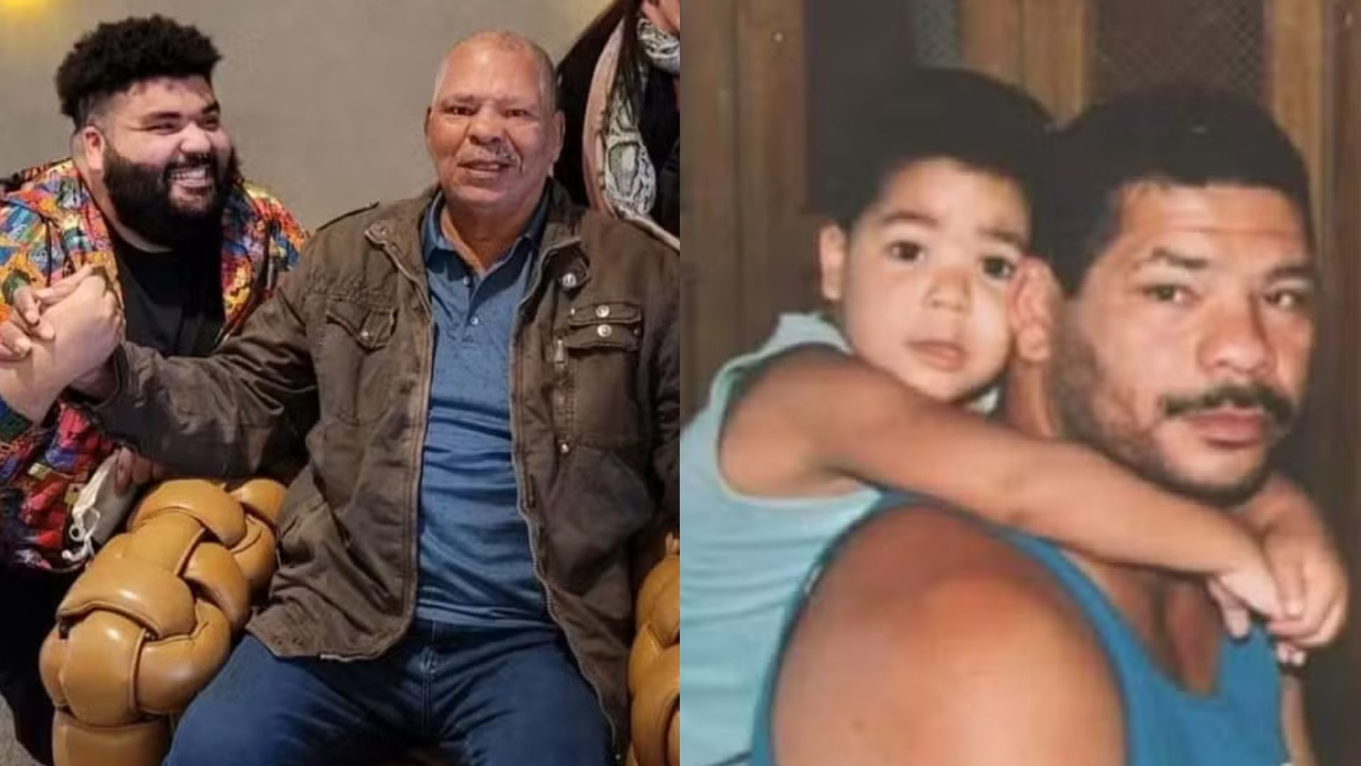 Filho de Maguila fez homenagem especial dias antes da morte do pai: ‘Orgulho’