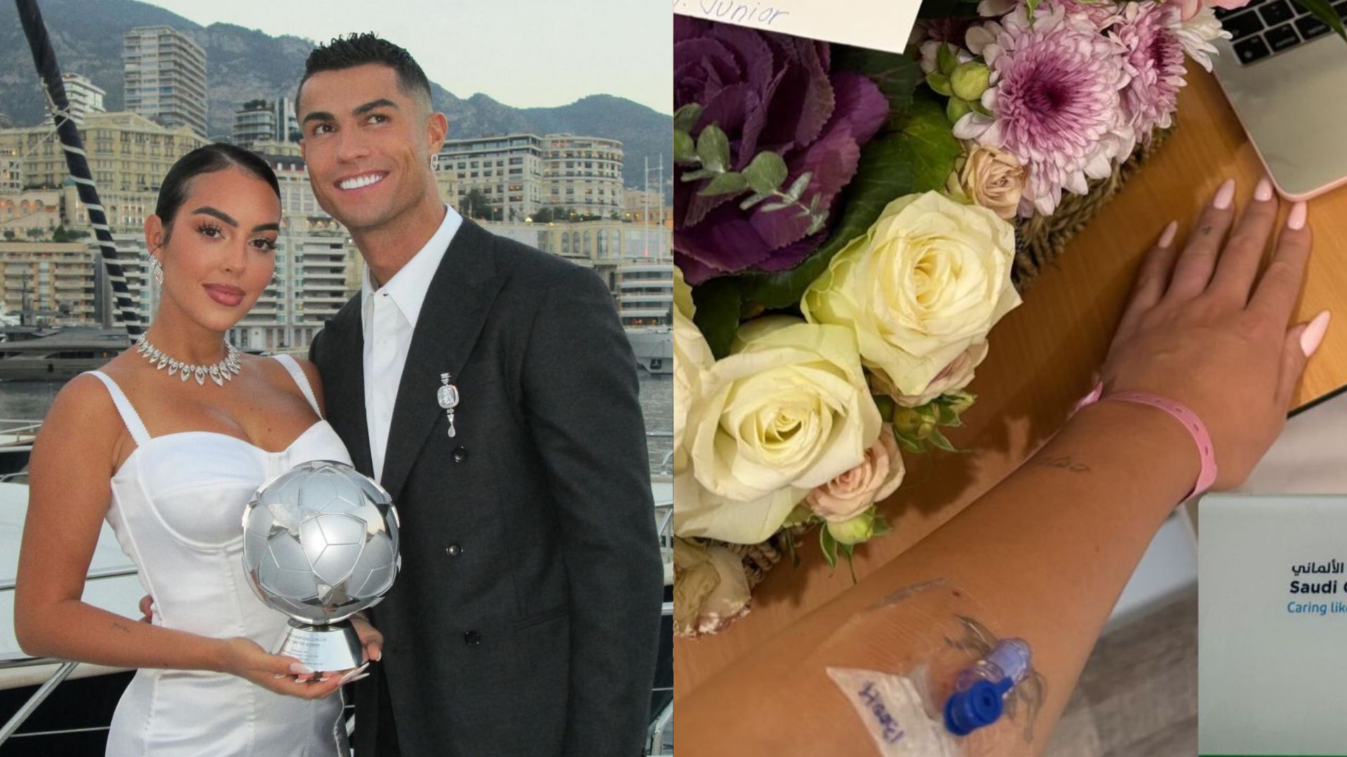 Após quatro dias internada, esposa de Cristiano Ronaldo recebe alta hospitalar