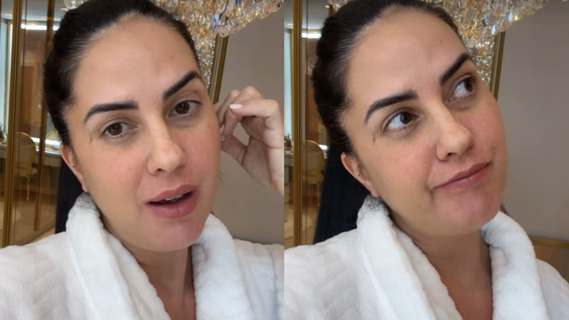 Graciele Lacerda analisa evolução da primeira gravidez com Zezé: ‘Tão rápido’