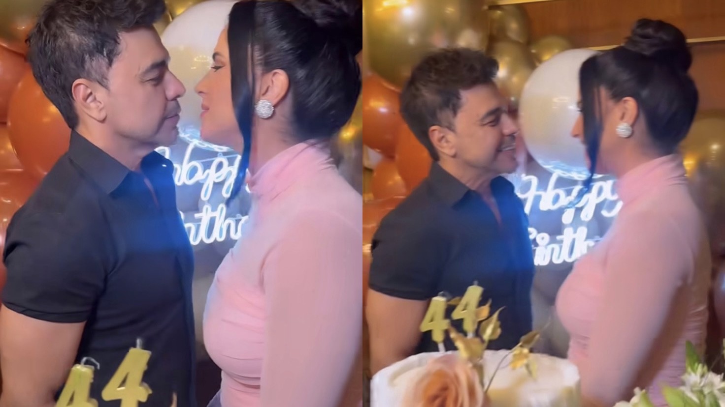 Grávida, Graciele Lacerda festeja 44 anos e ganha declaração de Zezé Di Camargo