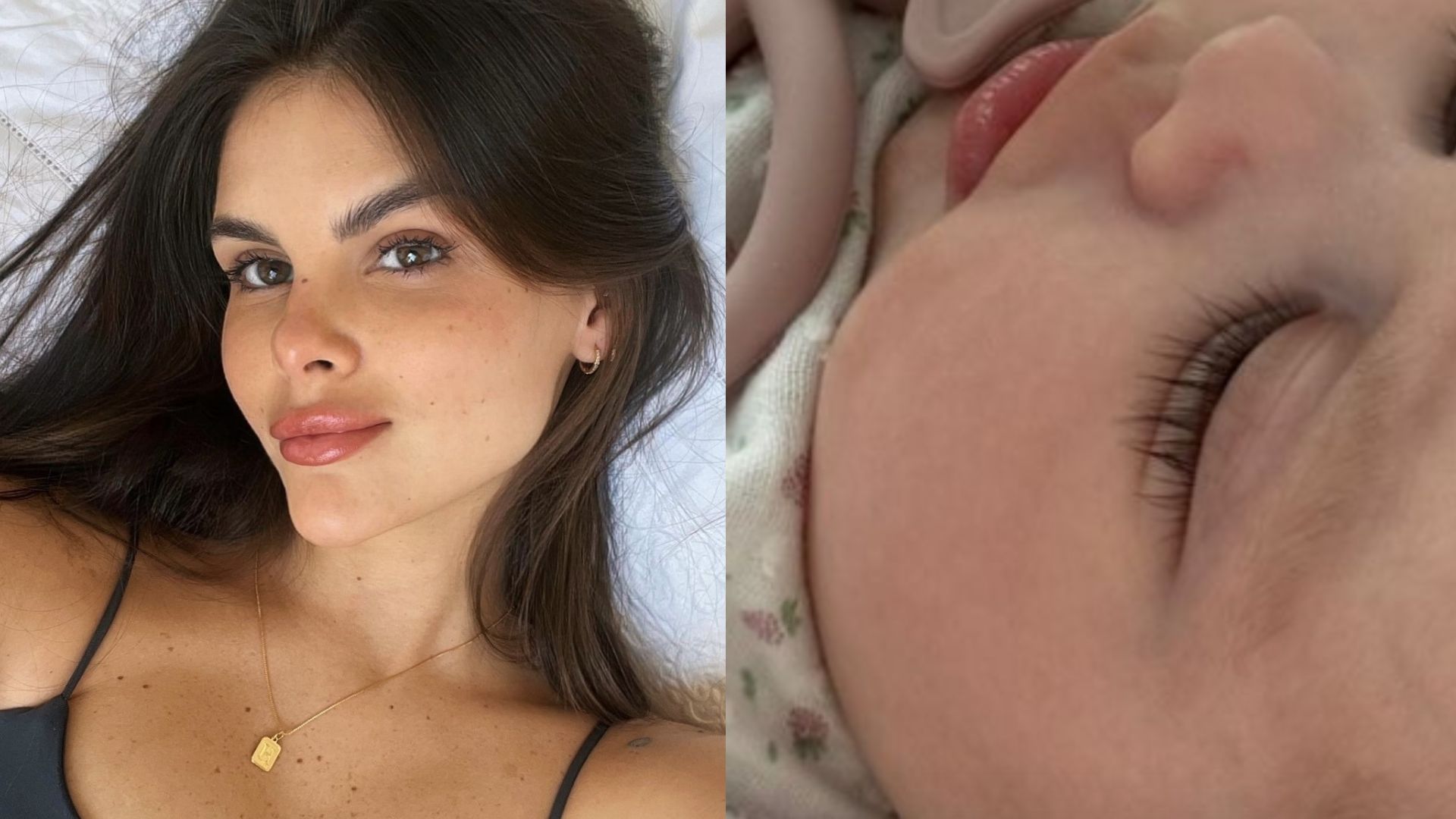 Amanda Kimberlly celebra 3 meses de Helena, sua filha com Neymar Jr