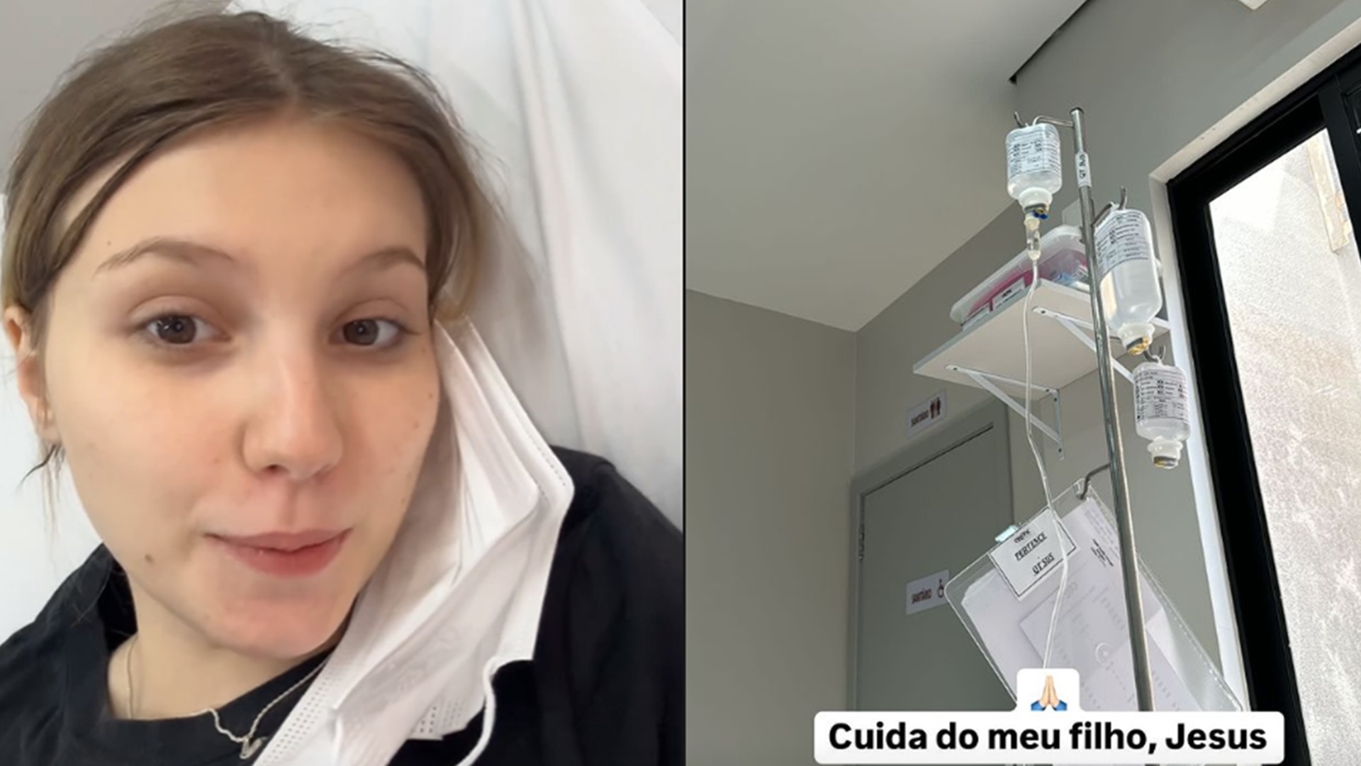 Grávida, Isabel Veloso mostra quimioterapia após retomar tratamento