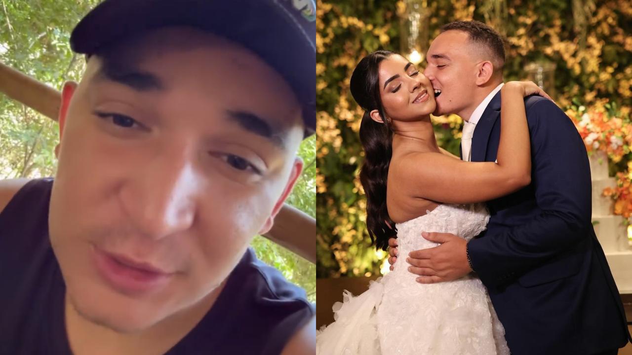 João Gomes diverte ao revelar ‘tatuagem’ com o nome da esposa em local secreto