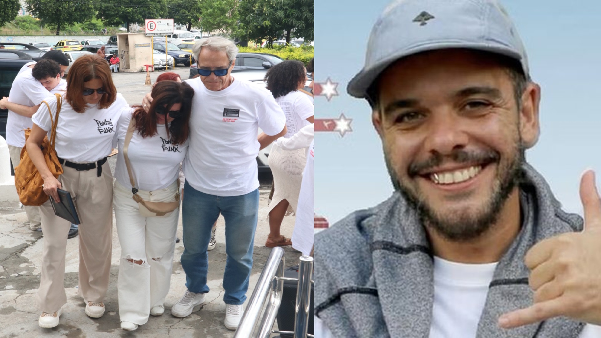Amigos e familiares dão o último adeus a João Rebello no Rio de Janeiro