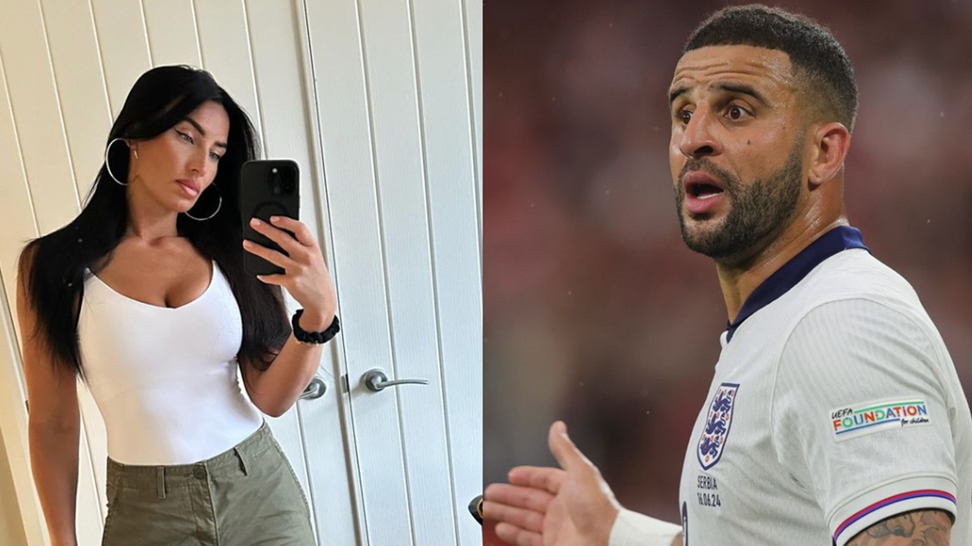 Traída, mulher de Kyle Walker, do Manchester City, pede fortuna em divórcio