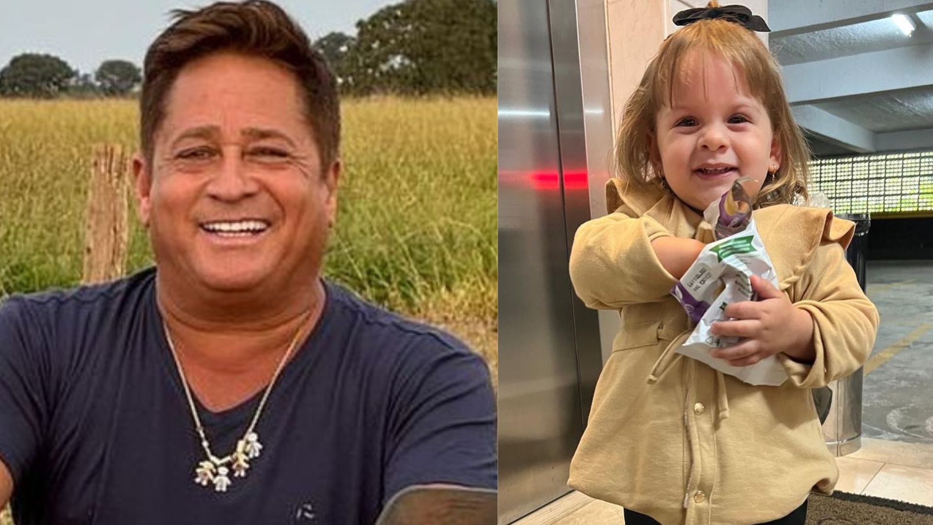 Leonardo encanta ao comemorar o aniversário da neta: ‘Nossa Florzinha’